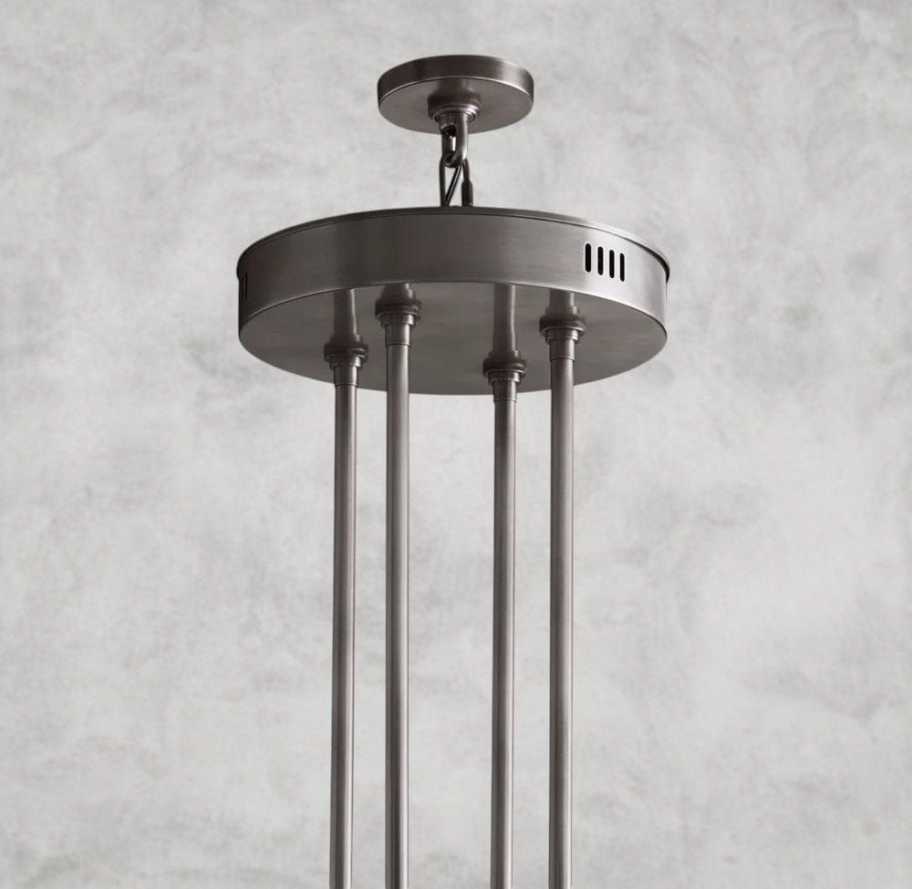 Arcachon LED Round Two-Tier Chandelier 60"