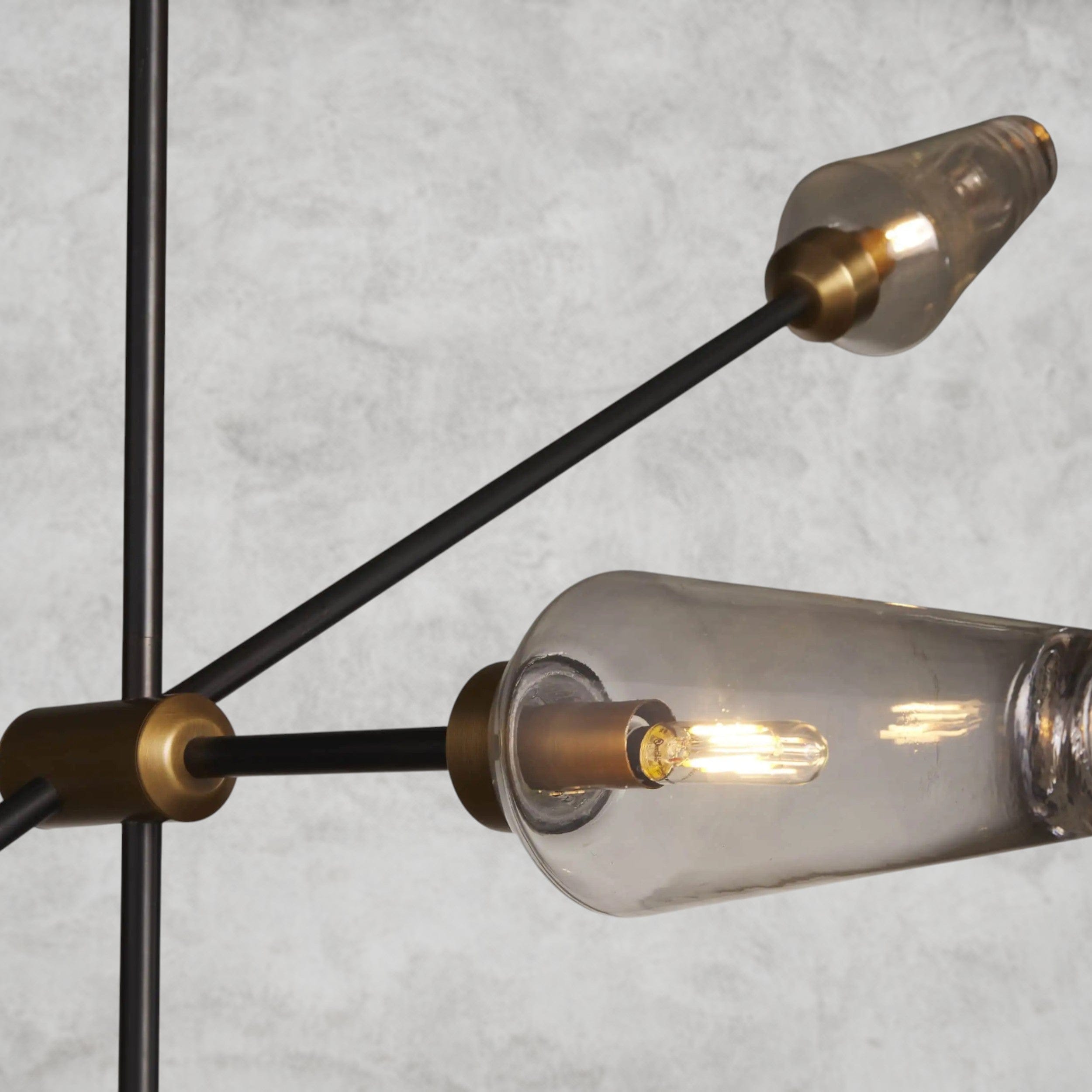 Arrow Bronze Chandelier