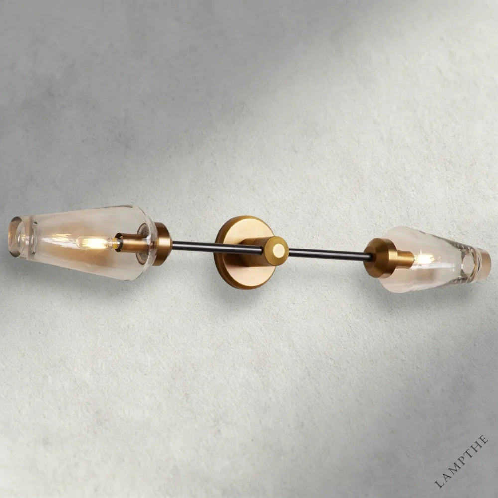 Bronze Arrow Double Sconce