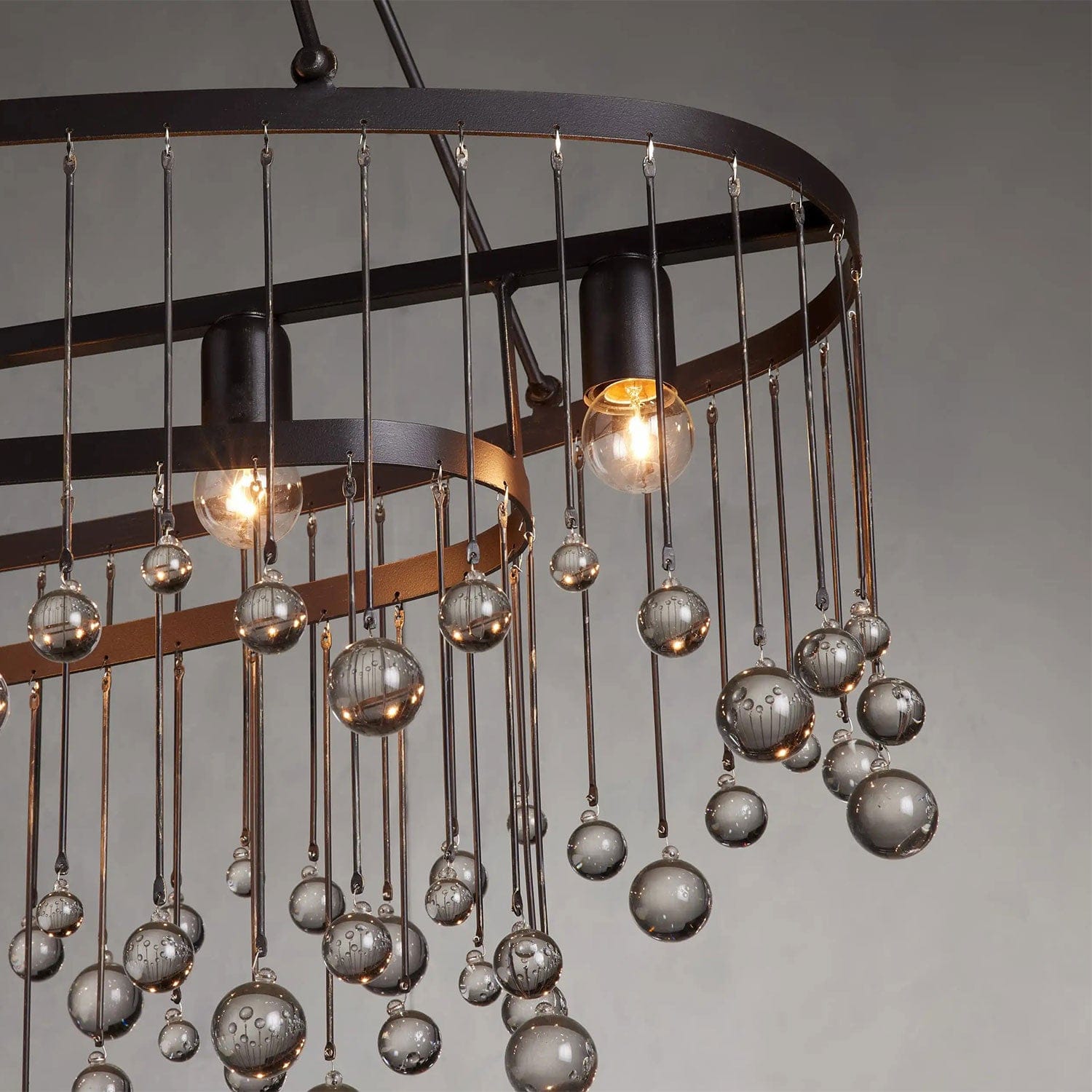 Aubrey Oval Chandelier 52.5"