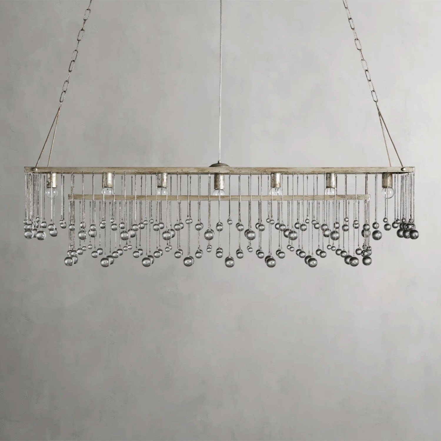 Aubrey Rectangular Chandelier 47", 60"