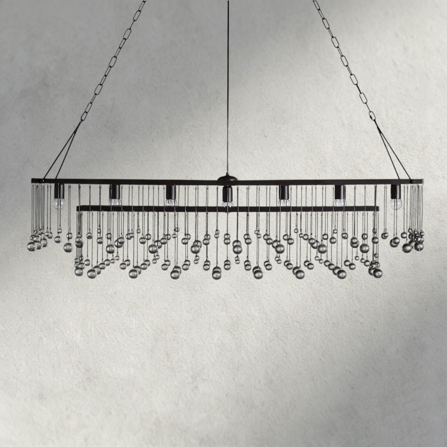 Aubrey Rectangular Chandelier 47", 60"