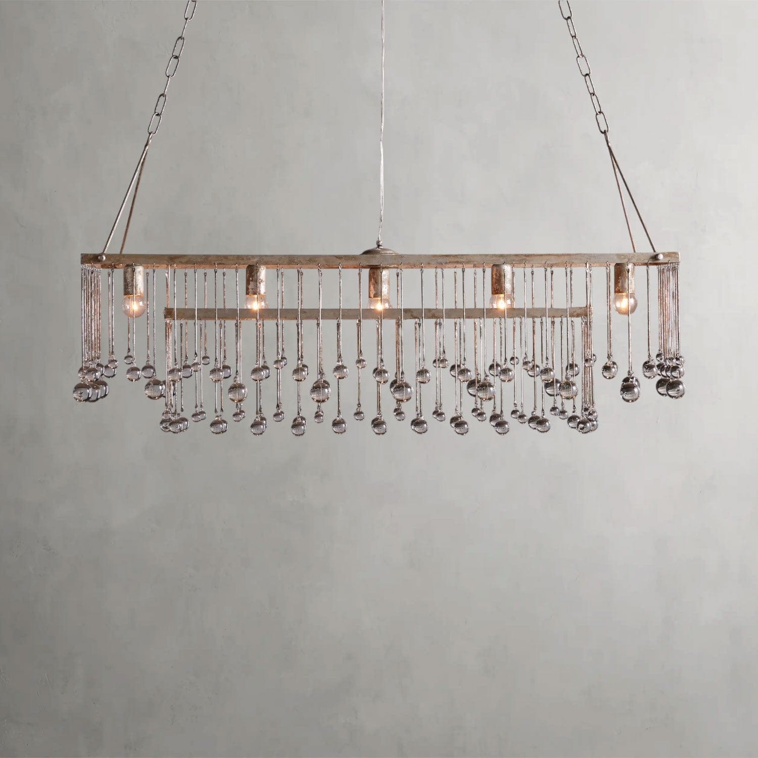 Aubrey Rectangular Chandelier 47", 60"