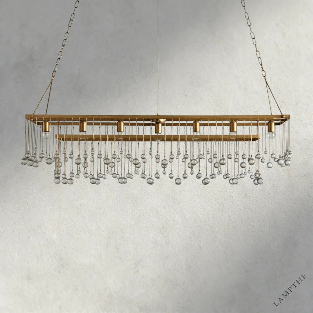 Aubrey Rectangular Chandelier 47", 60"
