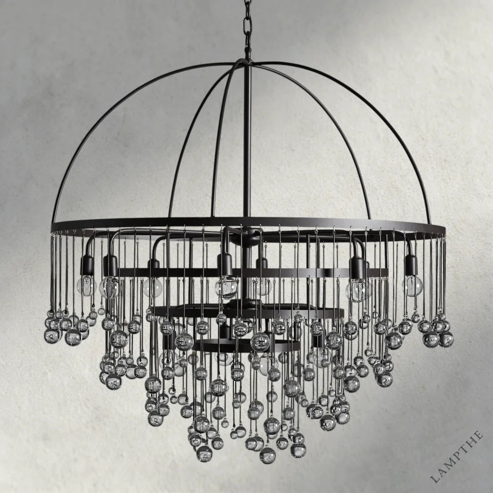 Aubrey Round Chandelier 2-TIER, 4-TIER
