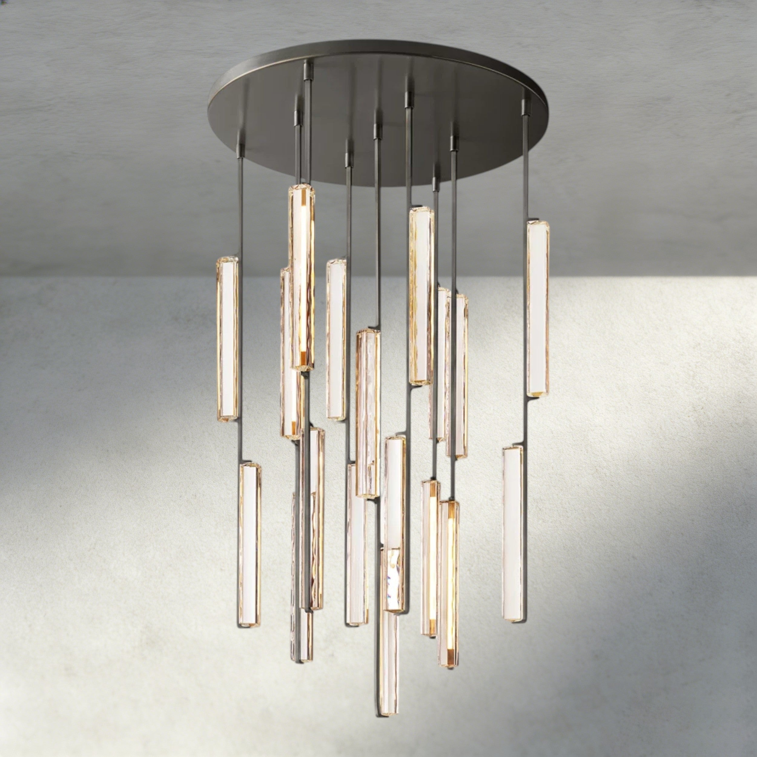 40" / Bronze Audubon Crystal Round Chandelier 24", 40", 56"