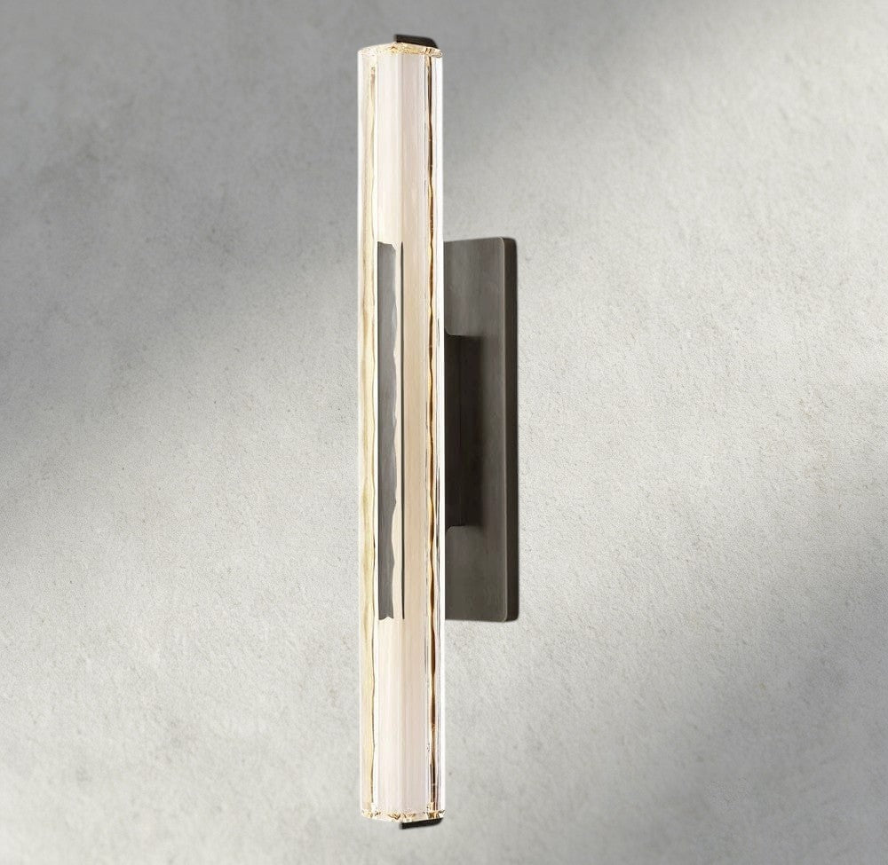 25" / Bronze Audubon Crystal Single Sconce