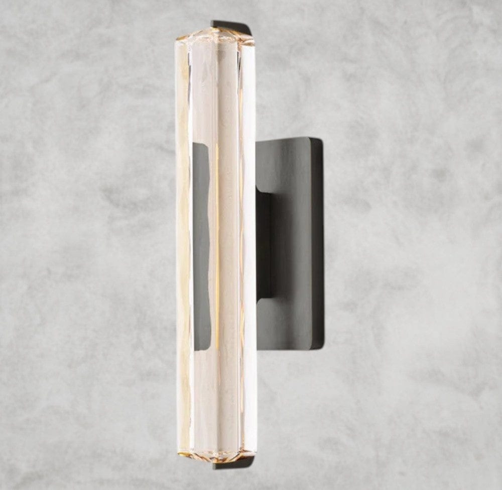 15" / Bronze Audubon Crystal Single Sconce