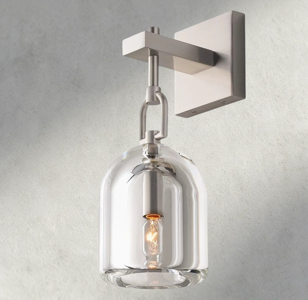 Nickle Botanist Cloche Sconce