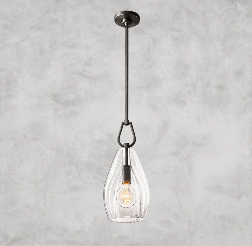 6" / Bronze Botanist Flute Pendant