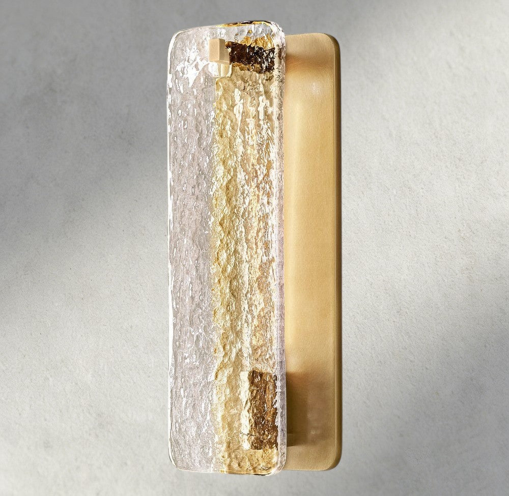 Calamette Glass/ Alabaster Sconce 13", 16"