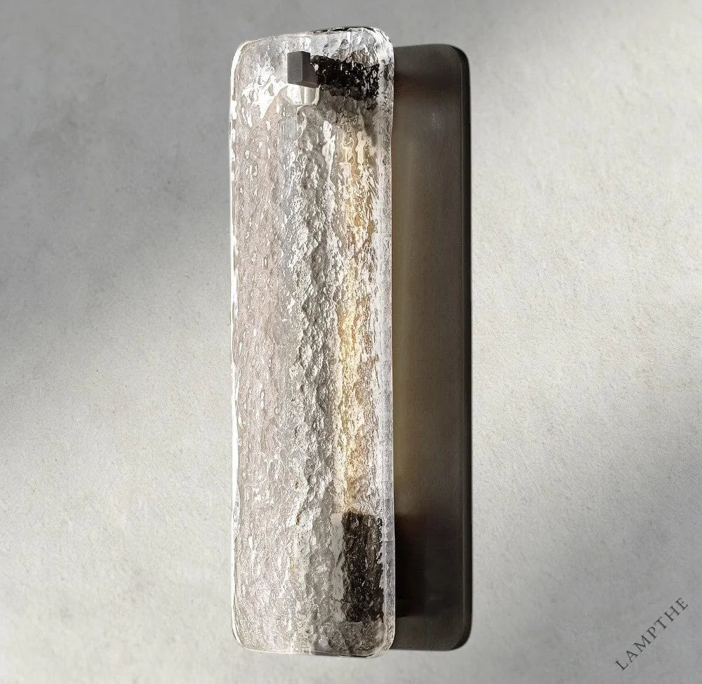 Calamette Glass/ Alabaster Sconce 13", 16"
