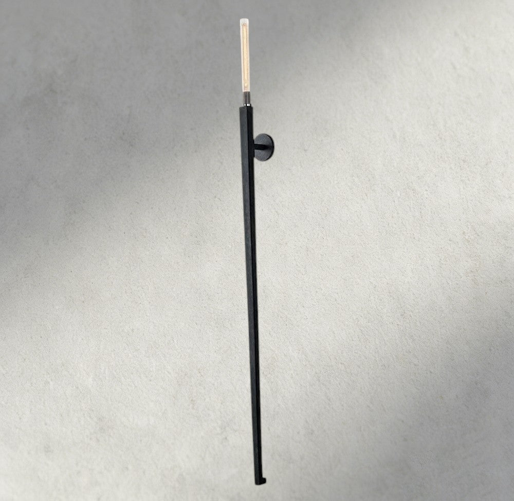 Zinc CANNELE TORCH SCONCE 72"