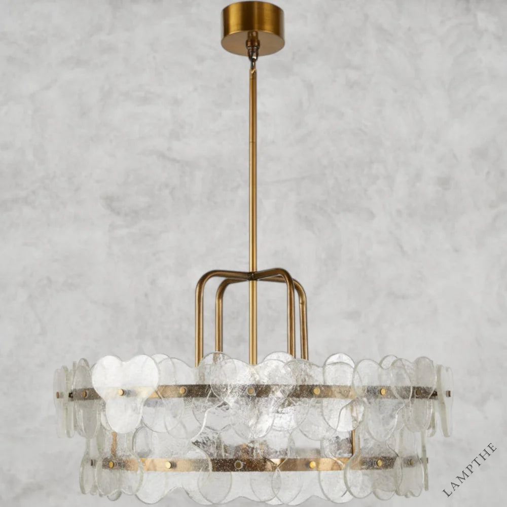 Cascade Glass Chandelier