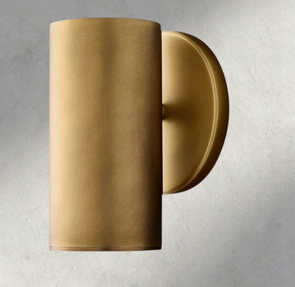 Brass Champeaux Outdoor Sconce 6"
