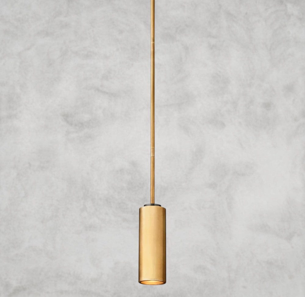 Brass/ Bronze CHAMPEAUX PENDANT 4"