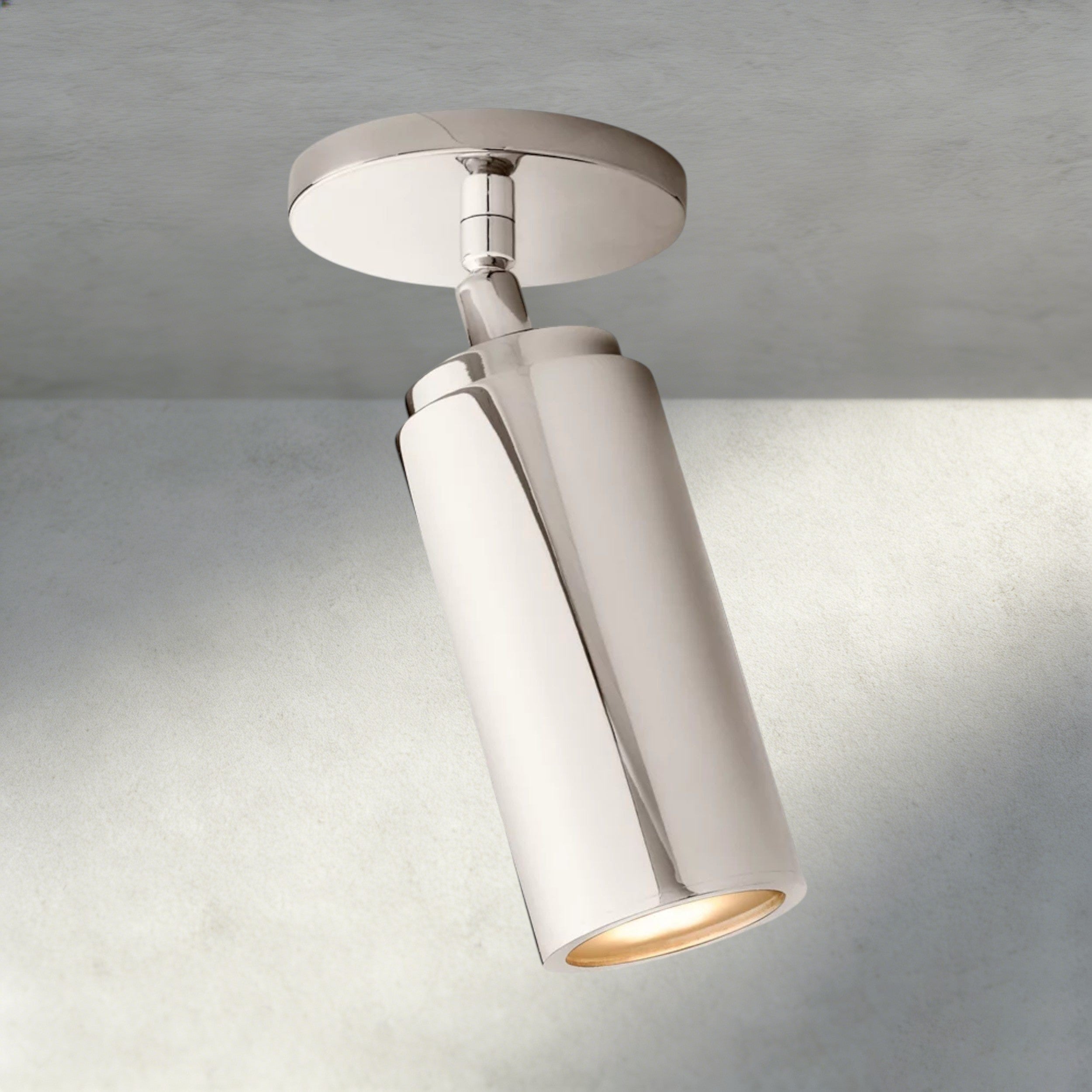 Nickle CHAMPEAUX PIVOTING FLUSHMOUNT 9"