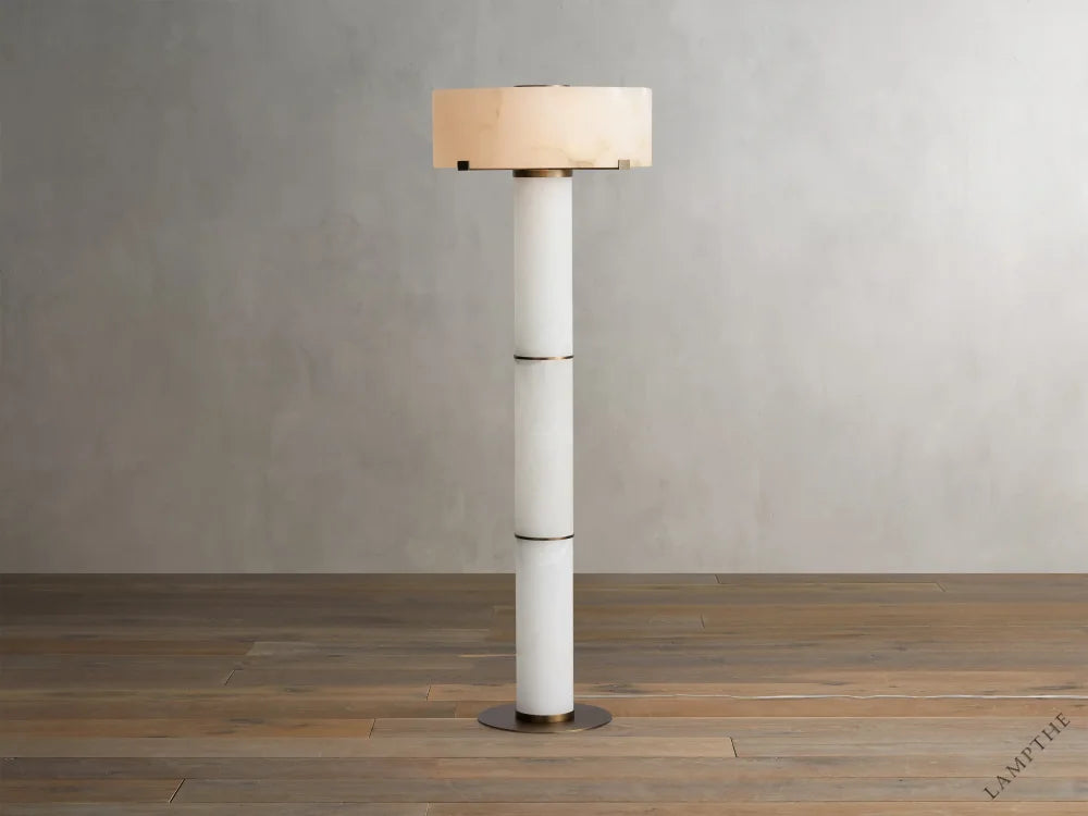 Brass Chayla Floor Lamp