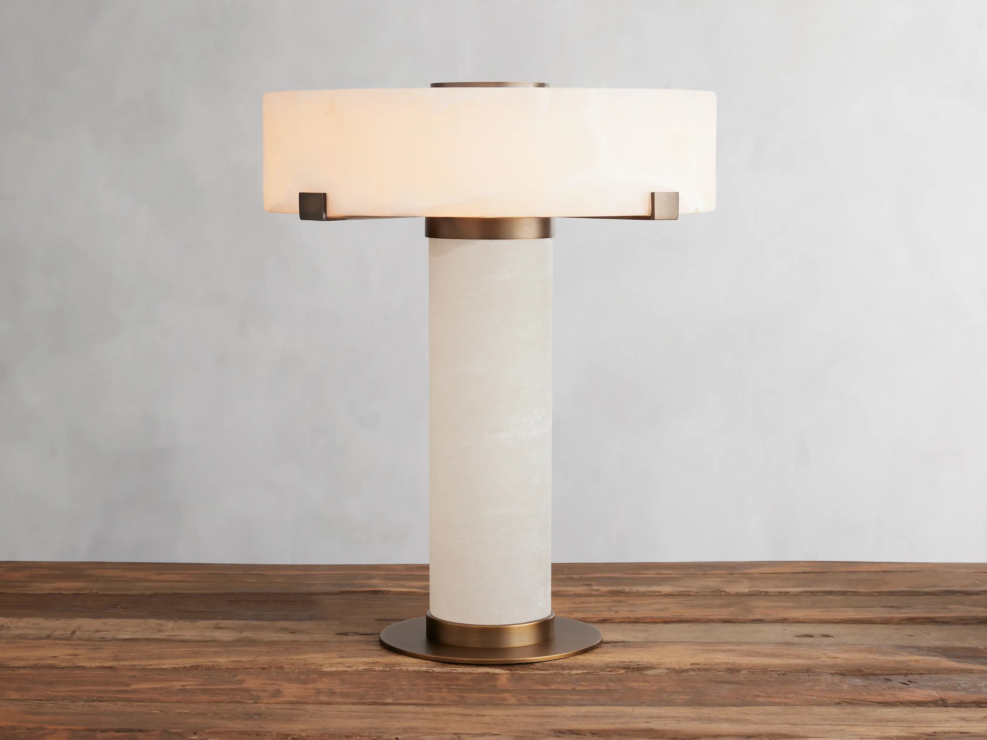 19.5" / Brass Chayla Table Lamp 13", 19.5"