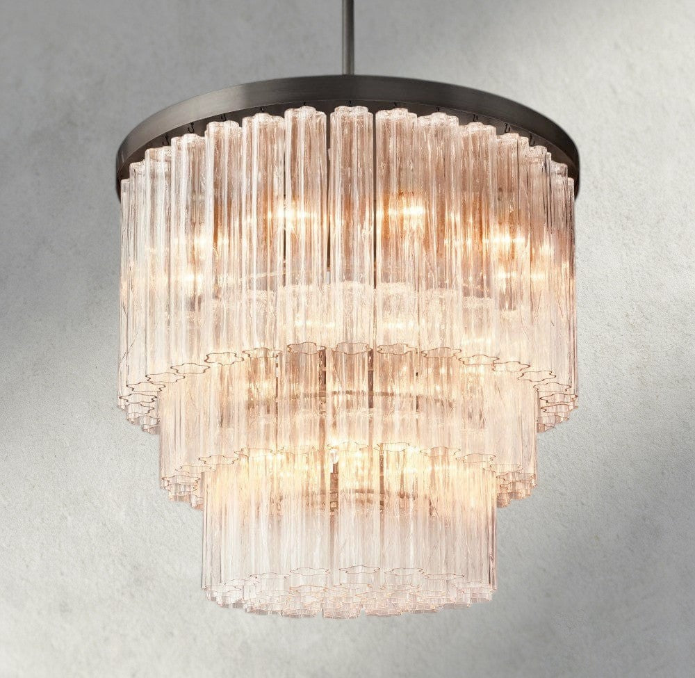 36" / Bronze Cielo Three-Tier Round Chandelier 36", 48"