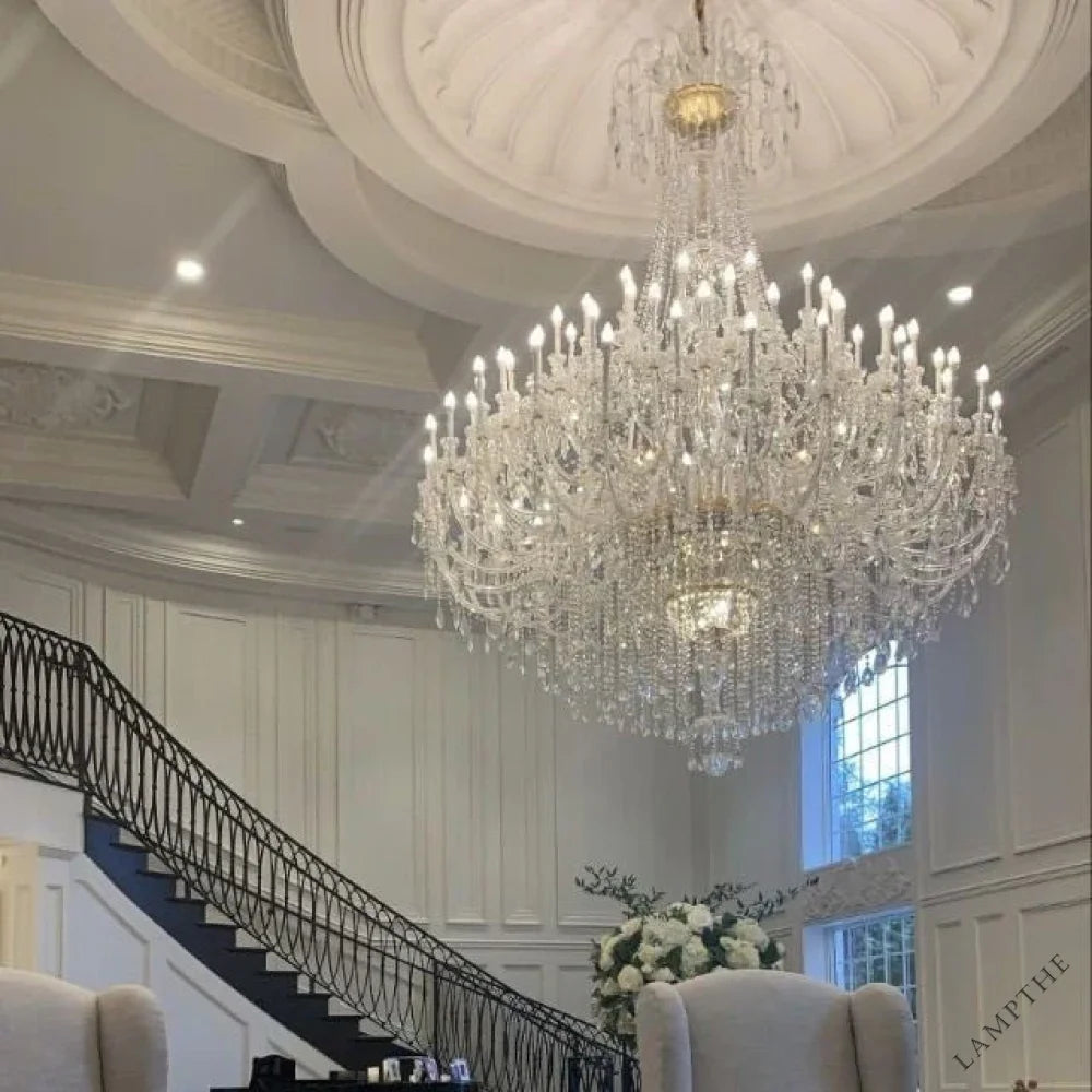 Classic Crystal 60/ 72/ 90 Lights Chandelier