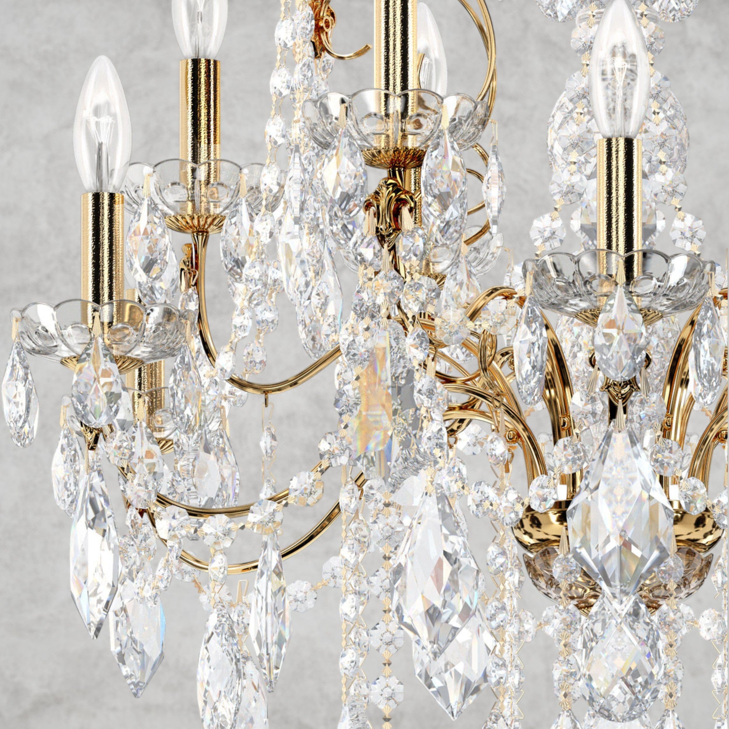 Coinora Century Chandelier 30"