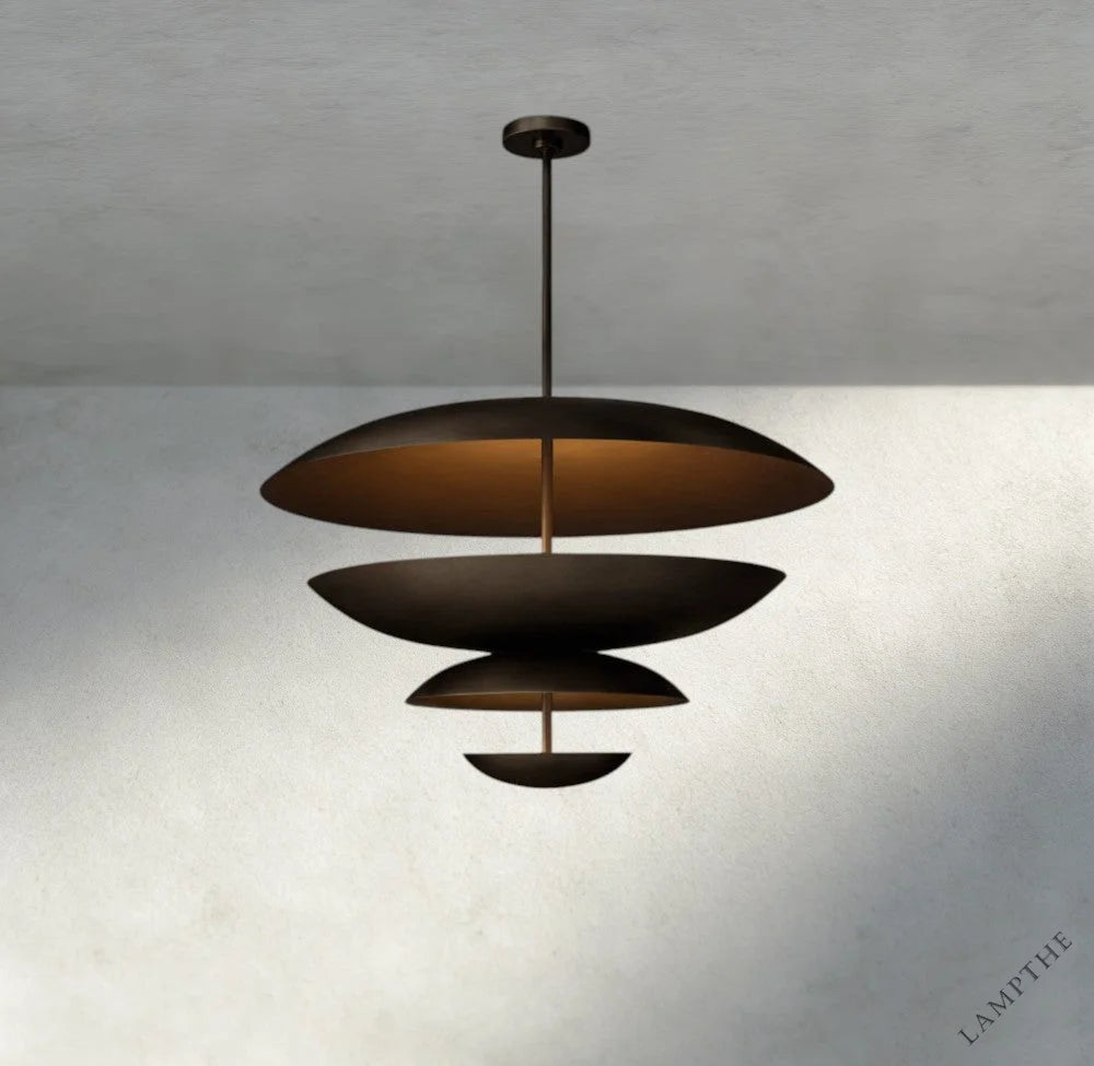 Cosmic Two-Tier Chandelier