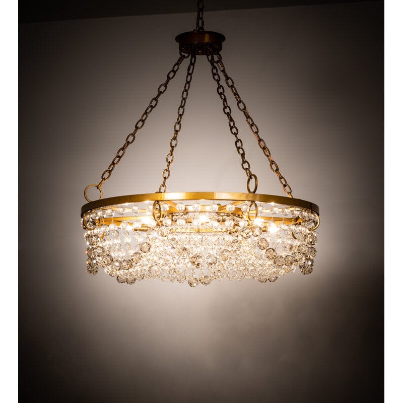 Crystal Bead Chandelier