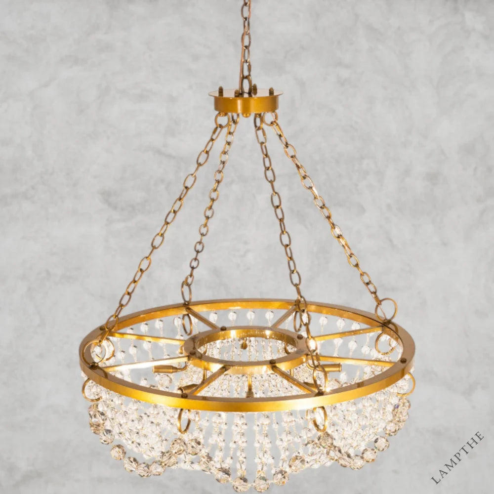 Crystal Bead Chandelier