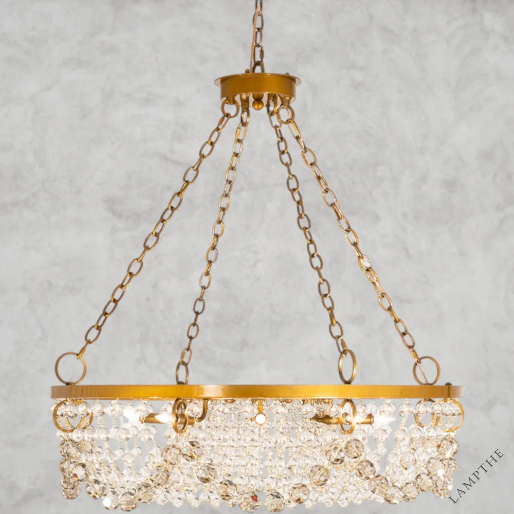 Crystal Bead Chandelier