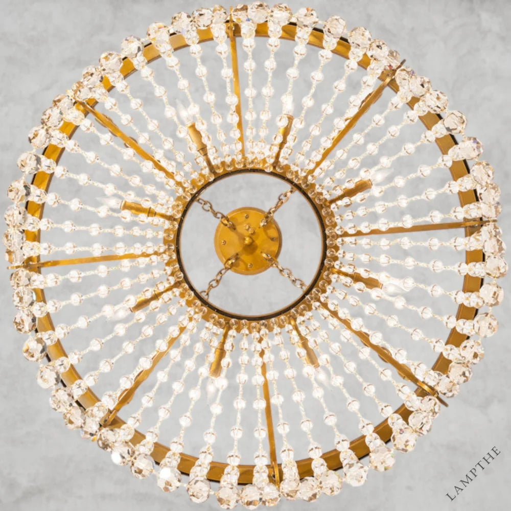 Crystal Bead Chandelier