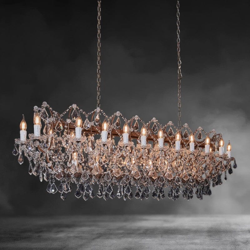 Crystal Rectangular Chandelier