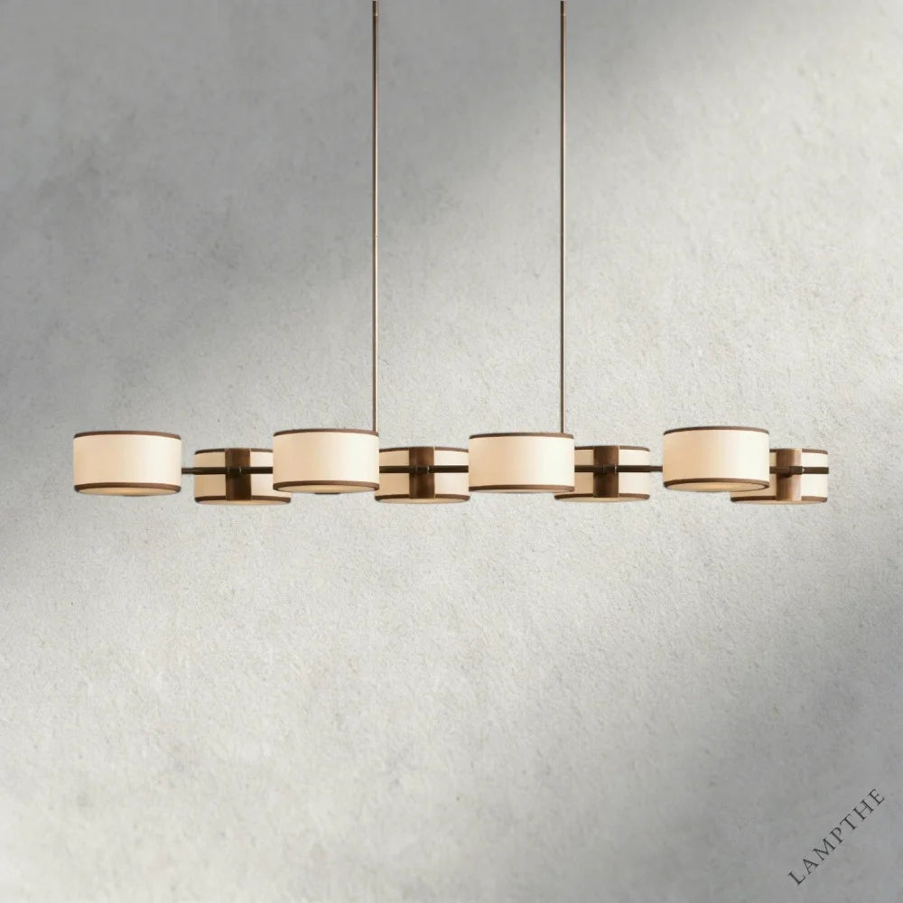 ECRU Daphne Linear Chandelier 62"