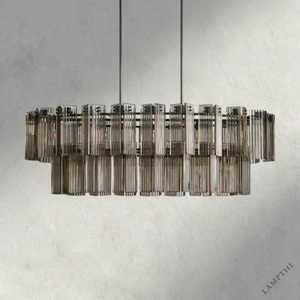 Delsie Oval Chandelier 51", 63", 72"