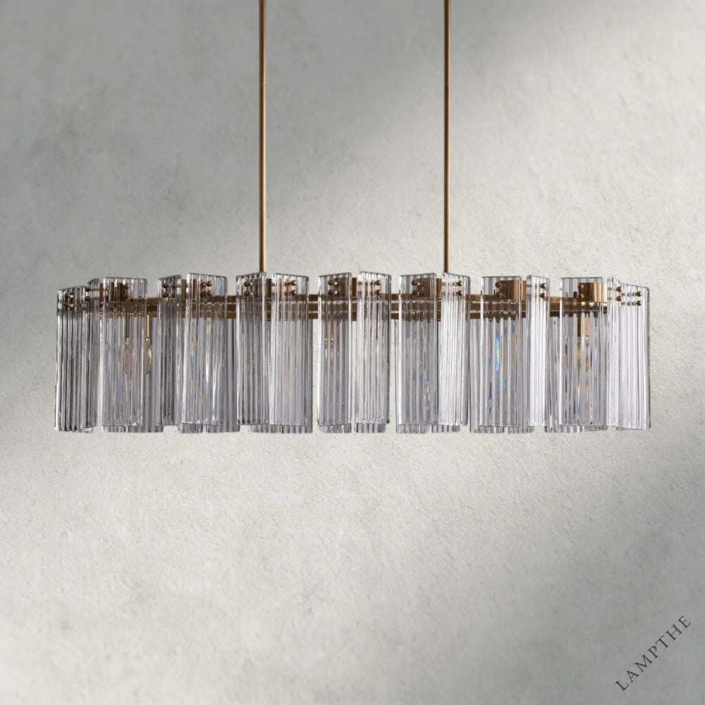 Delsie Oval Chandelier 51", 63", 72"