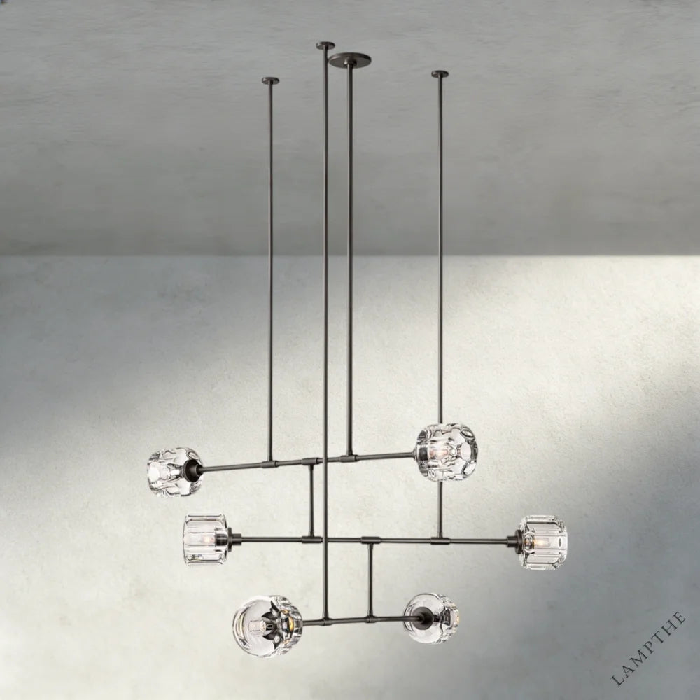 48" / Bronze Demaret Mobile Round Chandelier 48", 62"