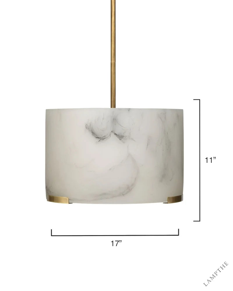 Elancourt Alabaster Pendant