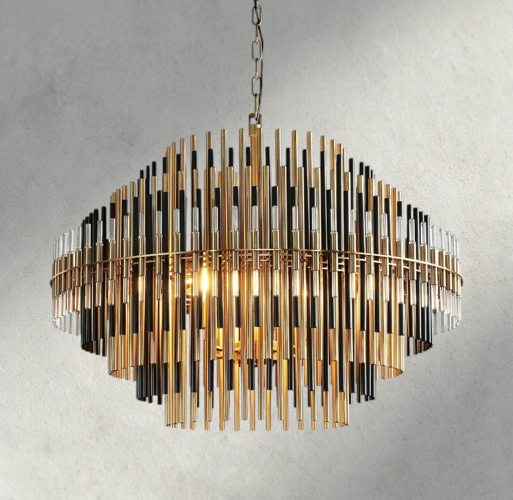 32" Emile Round Chandelier 24", 32", 42"