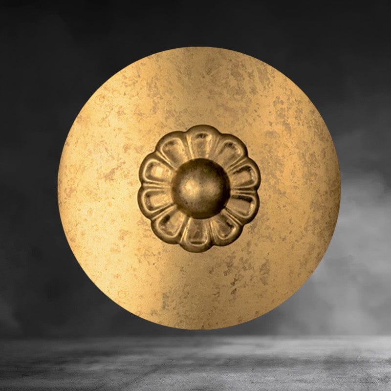 French Gold Esmeralda Crystal Chandelier 21"