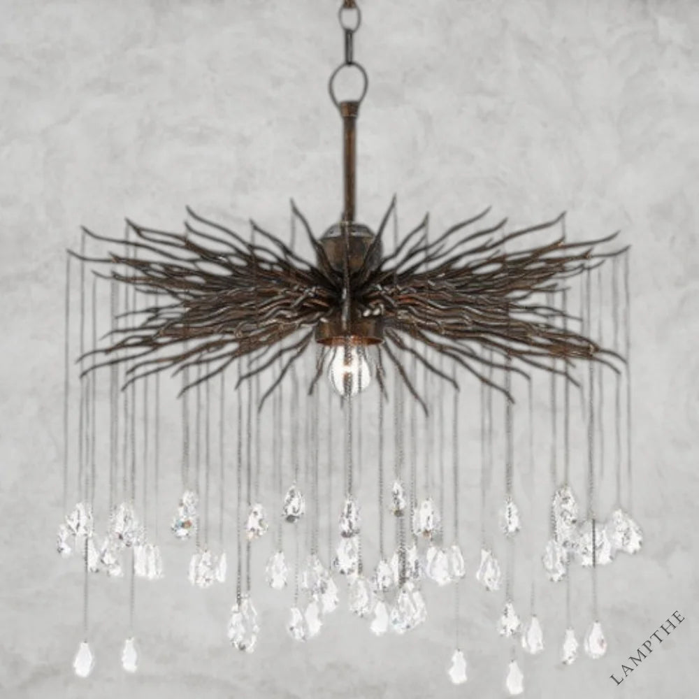 6 Light Fen Chandelier