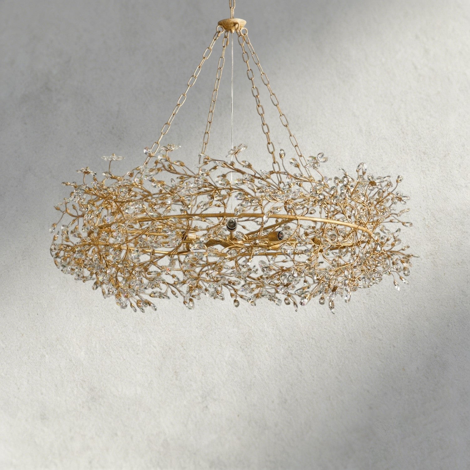 Fiore Crown Chandelier 39", 48", 60"
