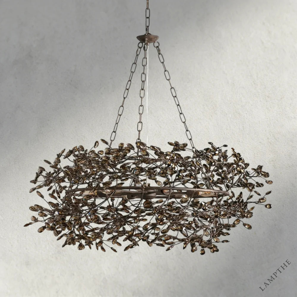 Fiore Crown Chandelier 39", 48", 60"