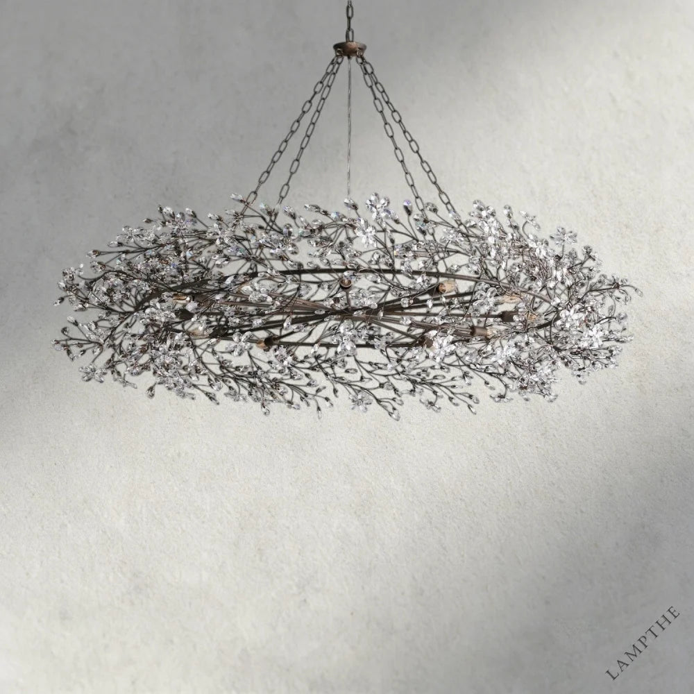 Fiore Crown Chandelier 39", 48", 60"