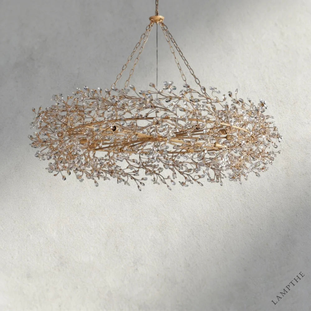 Fiore Crown Chandelier 39", 48", 60"