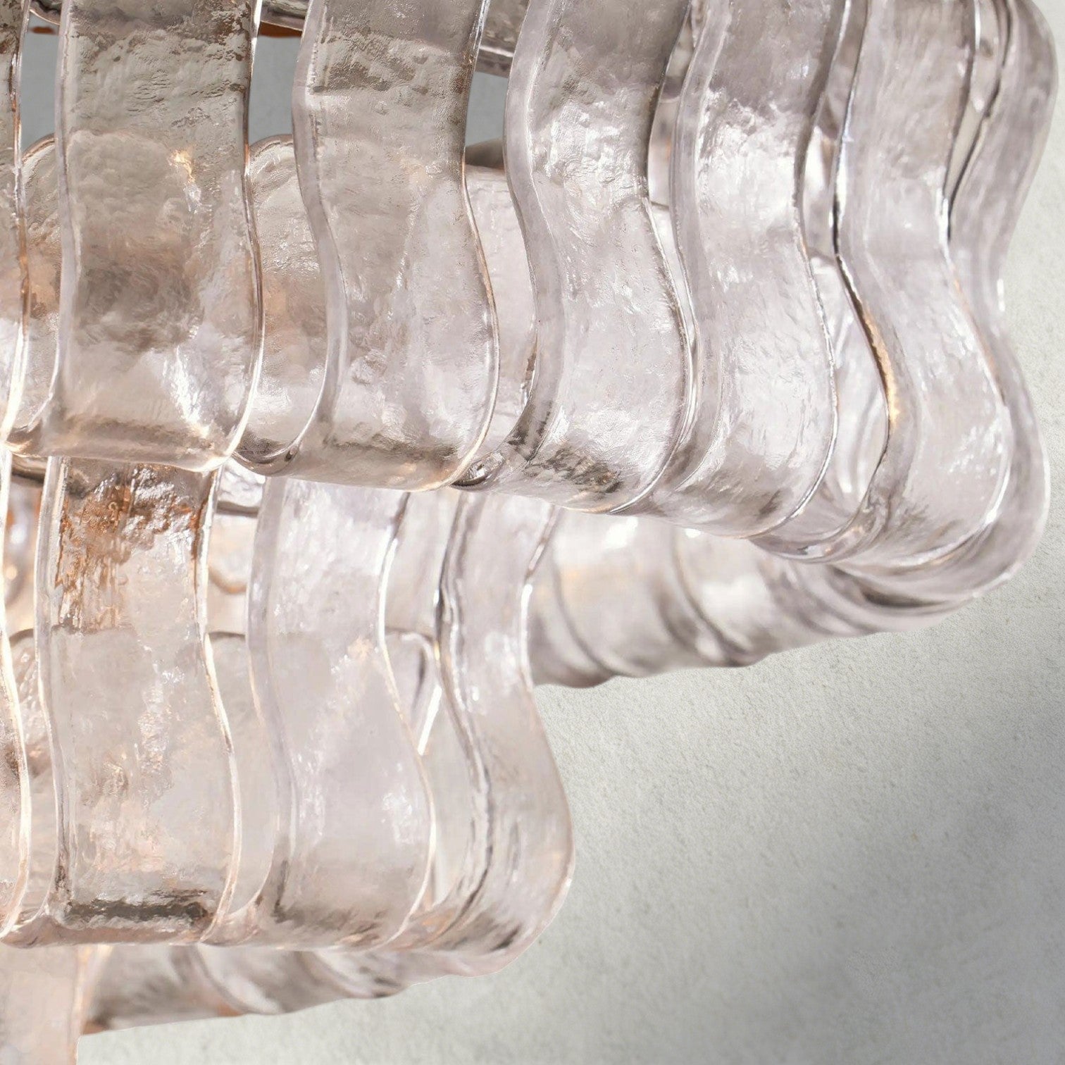 Ghiaccio Oval Chandelier 54", 65"