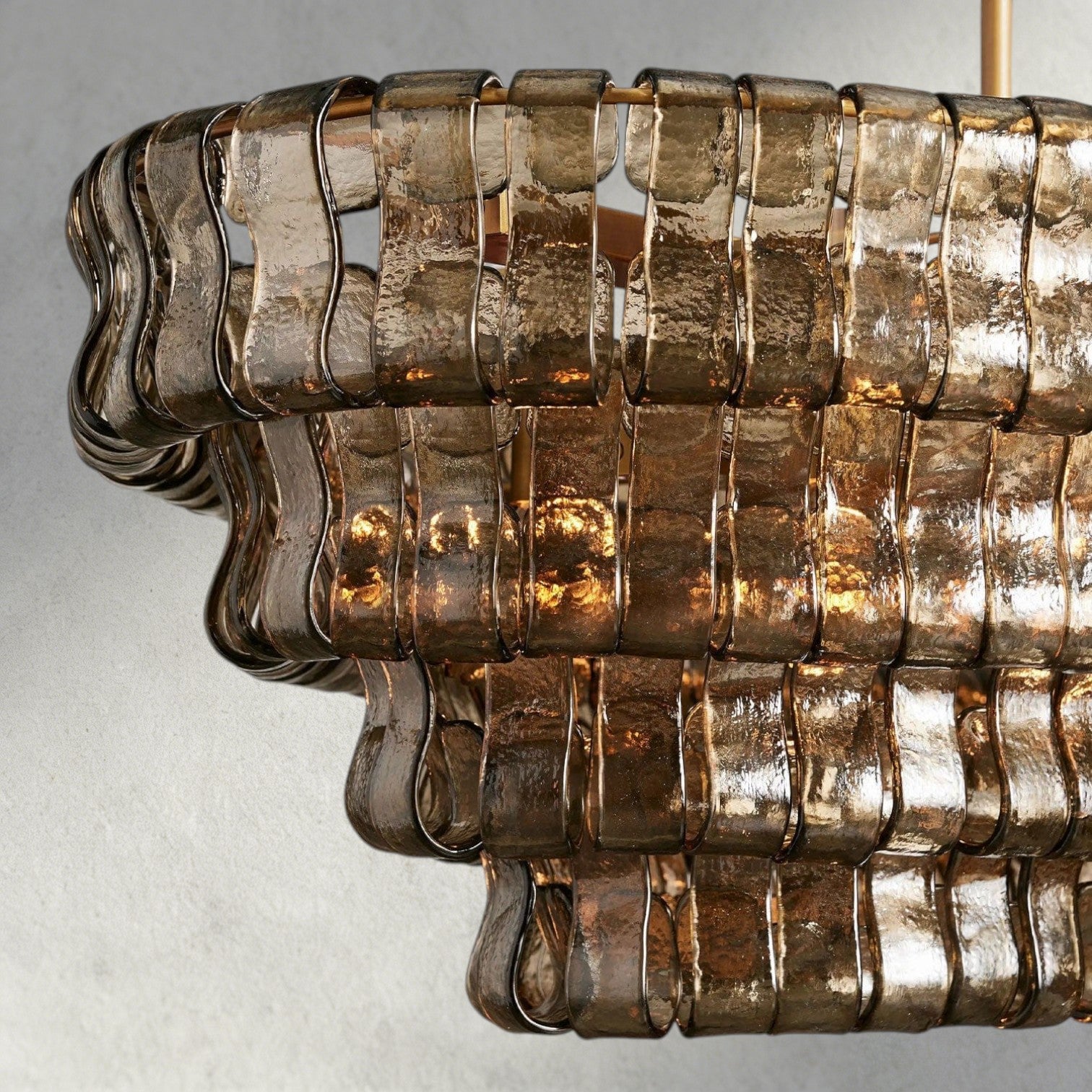 Ghiaccio Oval Chandelier 54", 65"