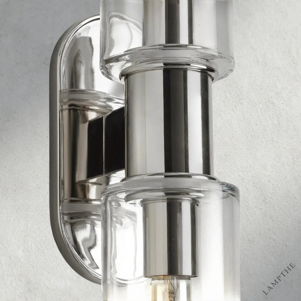 Harlin Double Sconce in Clear