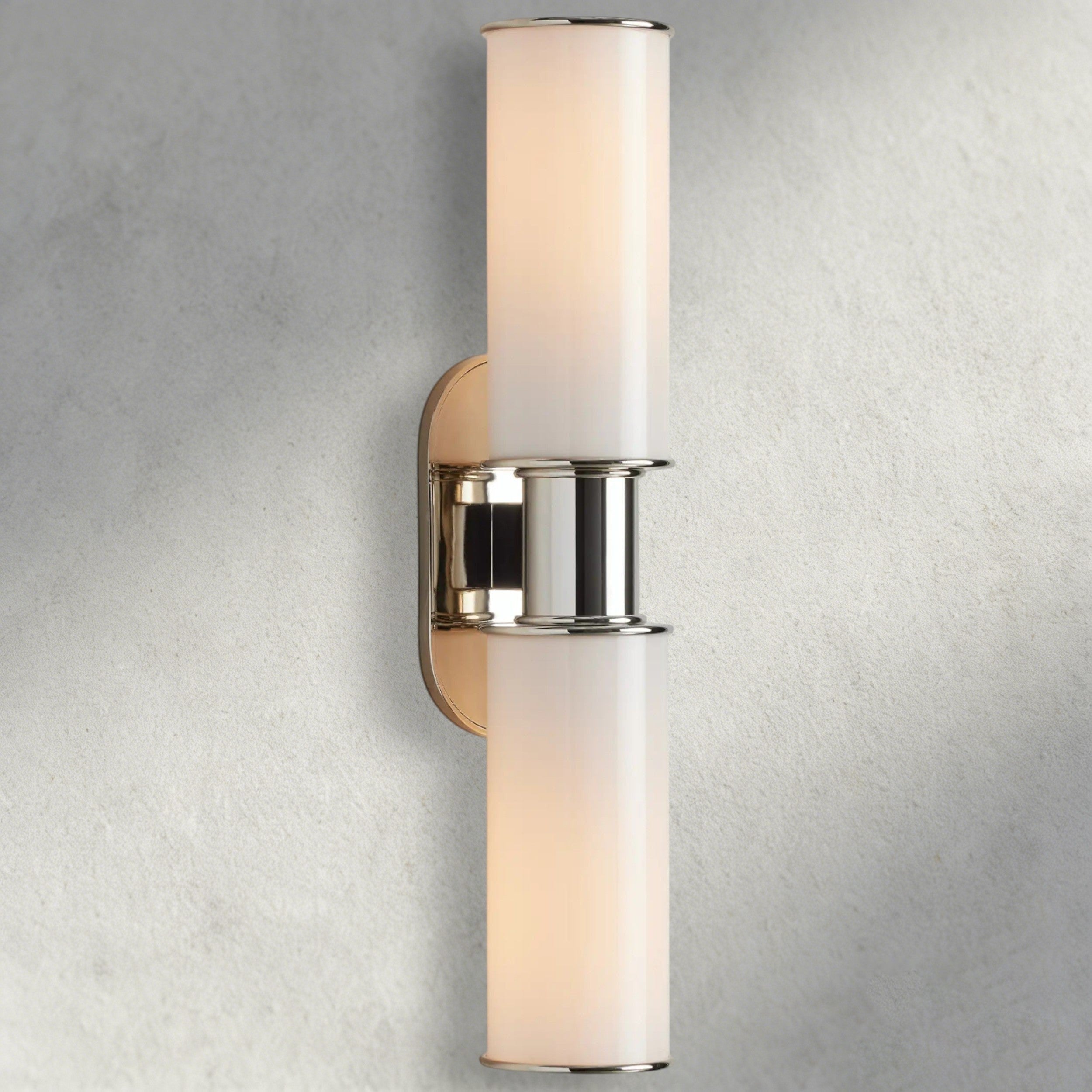 Nickle Harlin Double Sconce in Milk