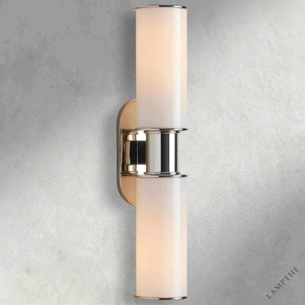 Nickle Harlin Double Sconce in Milk