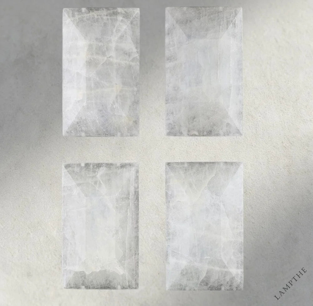 Harlow Calcite Triple Sconce